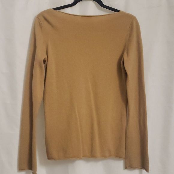 Garnet Hill Cashmere Boatneck Sweater - Picture 5 of 7